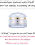 MISSHA 24K Collagen Moisture Gel Cream Firming Tighten Moisturizer Face Cream  Cosmetics 50ml