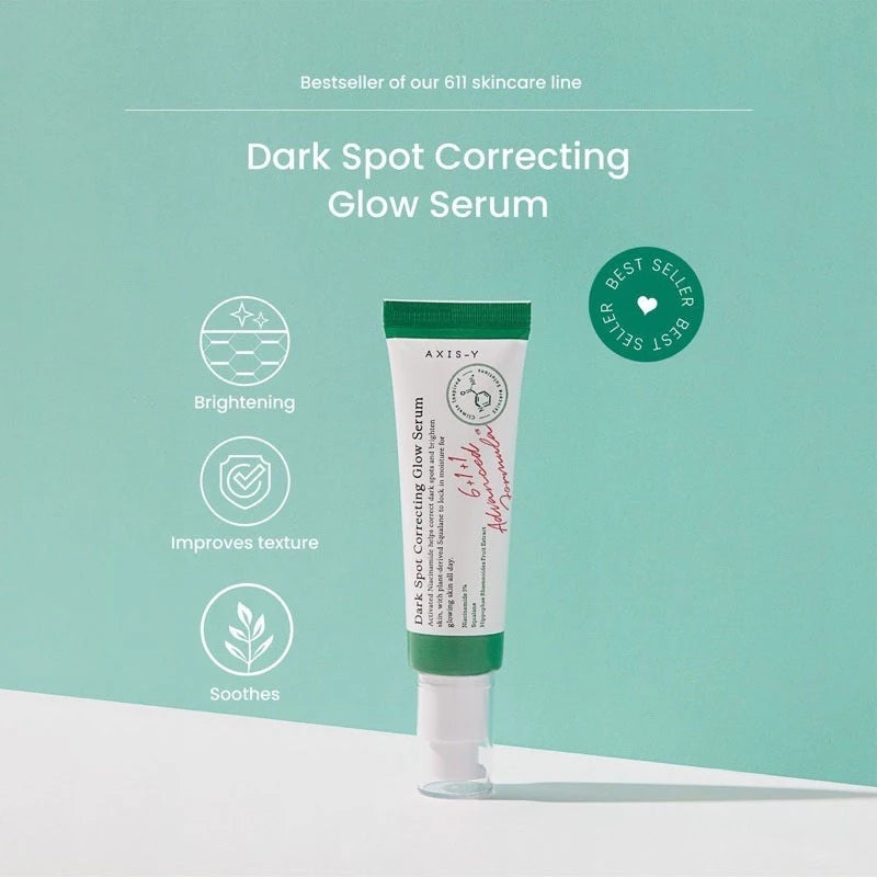 Axis-Y Spot Correcting Glow Serum Brightening Essence 50ml Dark