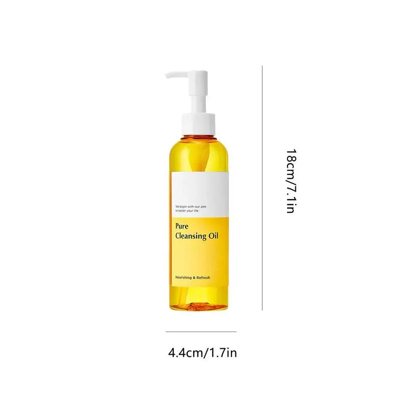 Makeup Remover Oil Facial Soothing Cleansing Oil Low Sensitivity Design Daily Makeup Remover for Face Eyes Lips and Other Places