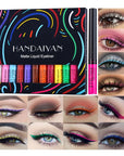 HANDAIYAN Makeup Set Series Eyeshadow Eyeliner Kit  Liquid Lipstick  Eye Shadow Liner Stick