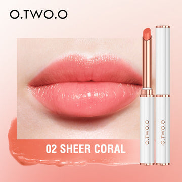 O.TWO.O Colors Ever-changing Lip Balm Color Sheer Coral