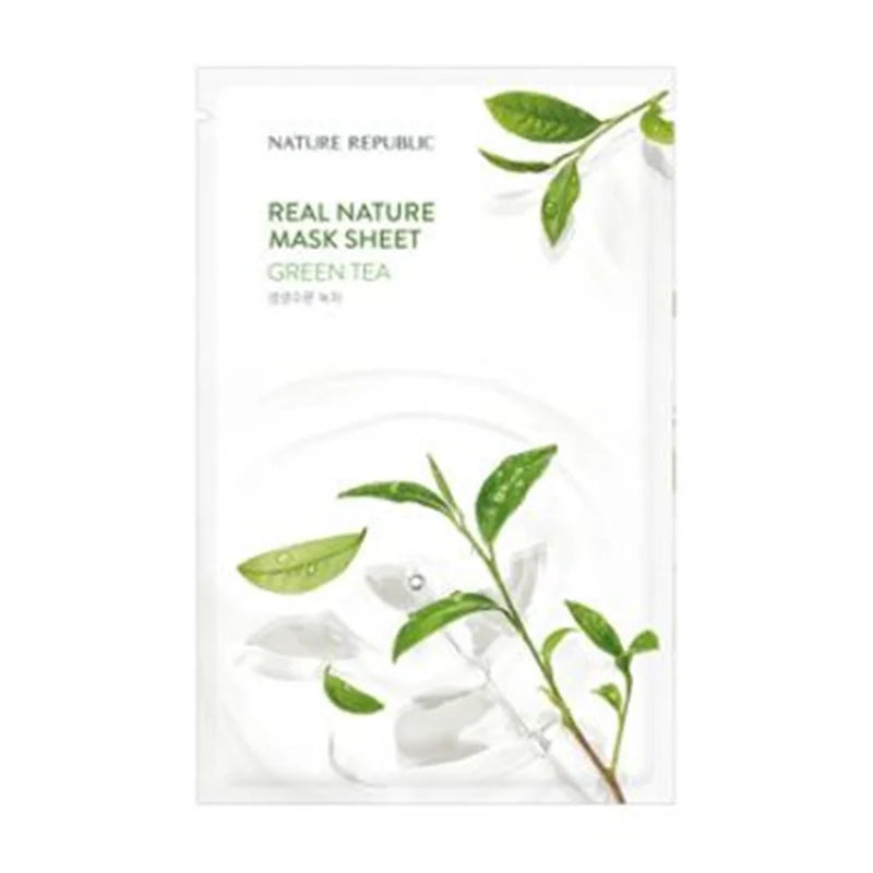 Nature Republic Real Mask Sheet Facial Acne Treatment Whitening  10pcs