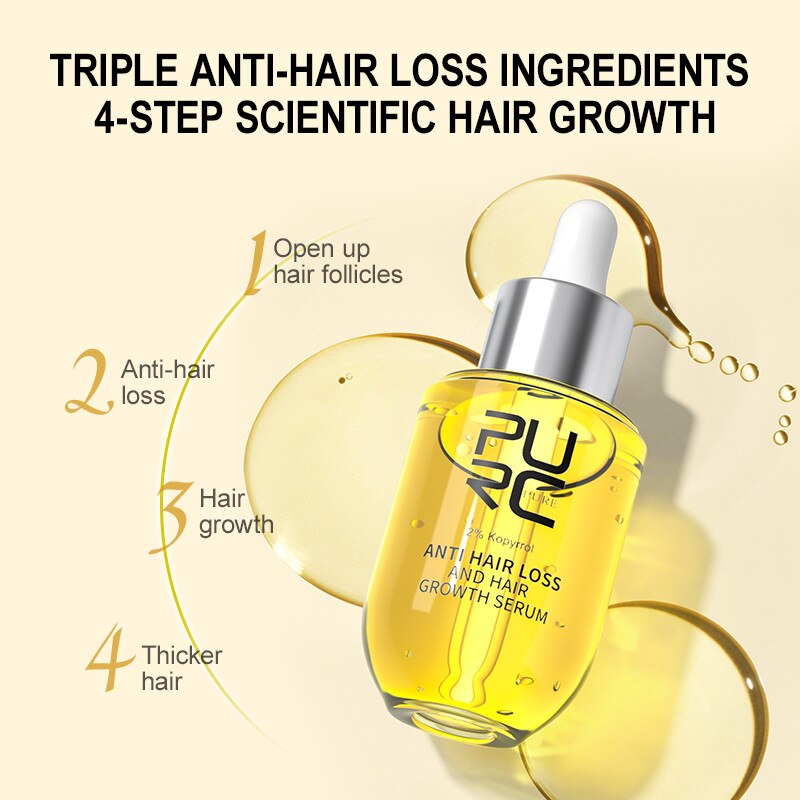 PURC Pure Anti Hair Loss And Hair Growth Serum