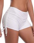 Adjustable Side Tie Swimming Trunks Female Shorts