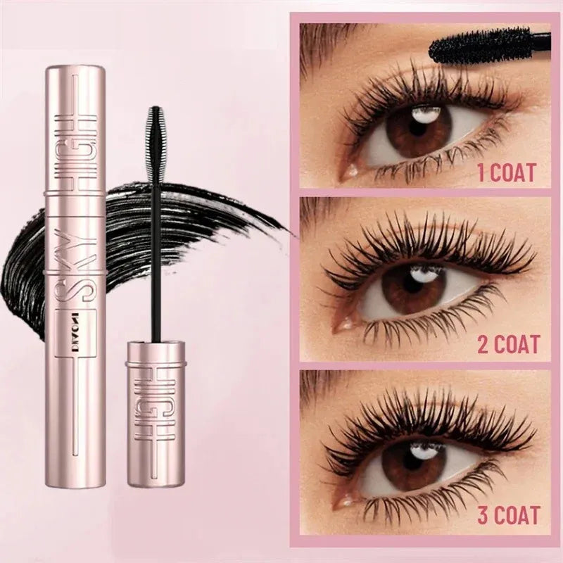 Eyelashes Lengthening Mascara Waterproof Thick Thin Long Lasting Curling Silky Lash Eyelashe Mascara