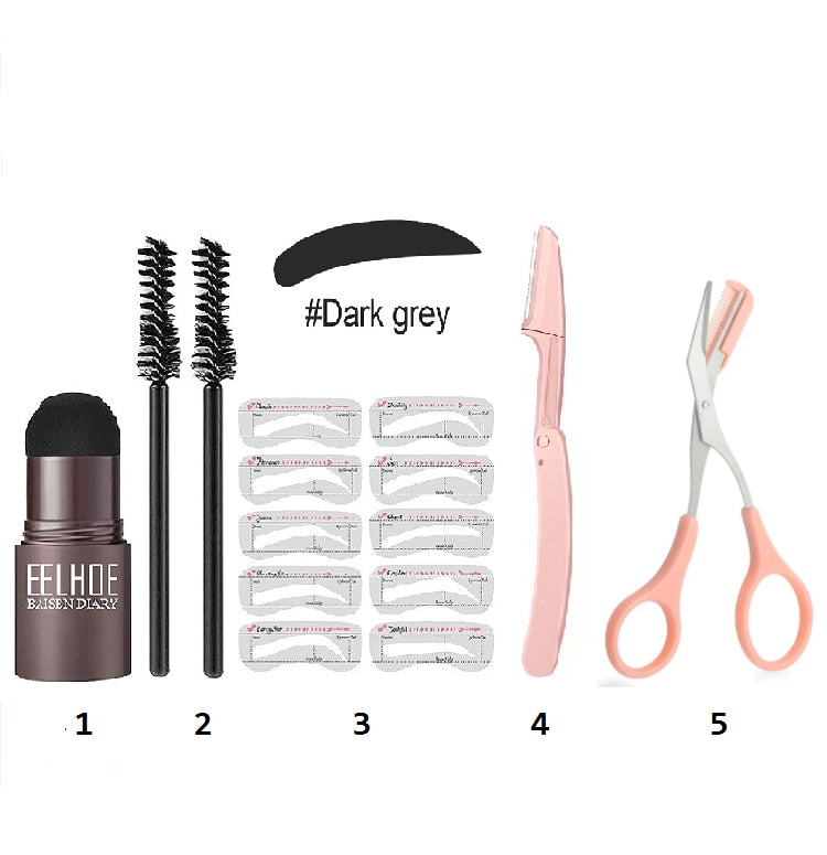 EELHOE One Step Eyebrow Shaping Kit Professional