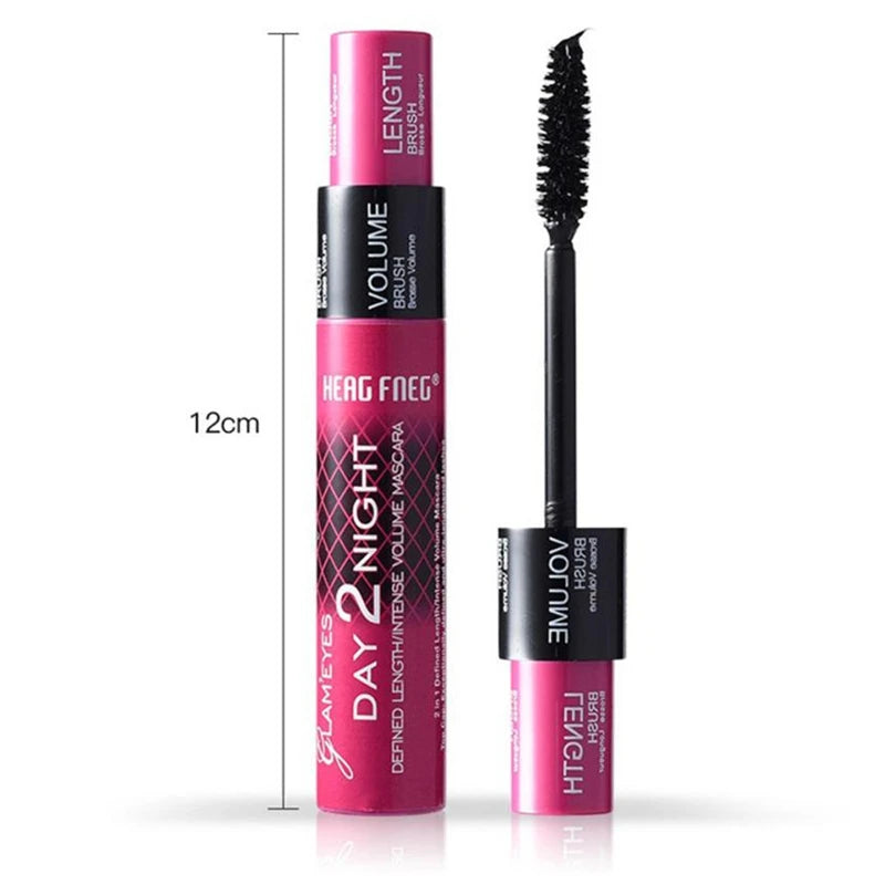 Black Liquid  Silk Fiber Mascara Waterproof Lash Mascara Eyelash Extension