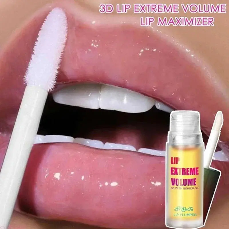 Long Lasting Volumizing Essence Oil Lip Plumper Oil Serum Instant Repair Lip Fine Lines Increases Elasticity Sexy Lip Balm New