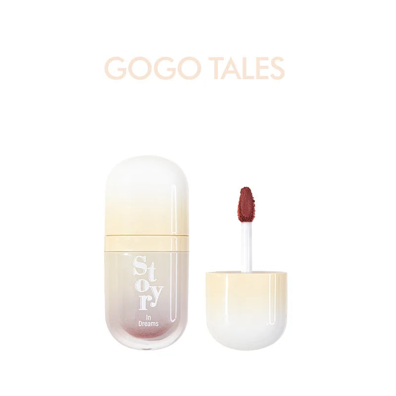 GOGOTALES Out Of Focus Lip Glaze Matte Long Lasting Transparent Lipstick Cosmetics