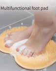 Exfoliating Shower Massage Bathroom  Massage Brush Silicone Foot Wash Body Tool