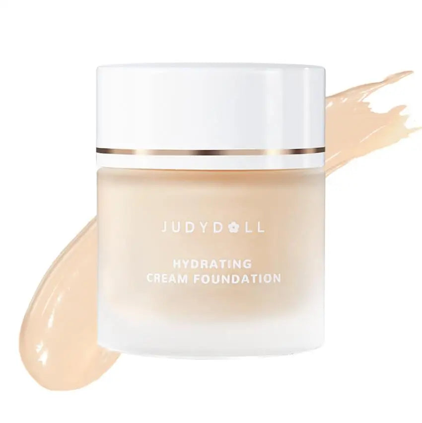 Judydoll Professional Hydrating Waterproof Cream Full Coverage Face Makeup Base Moisturizing