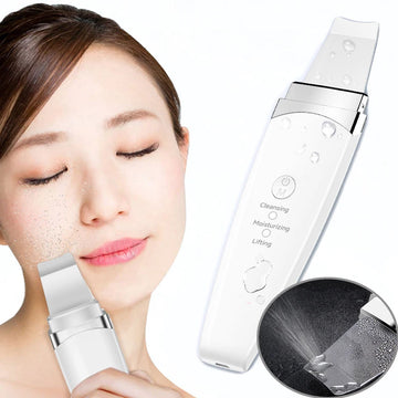 Ultrasonic Facial Cleaner ,Blackhead Removal Tool ,Skin Scrubber