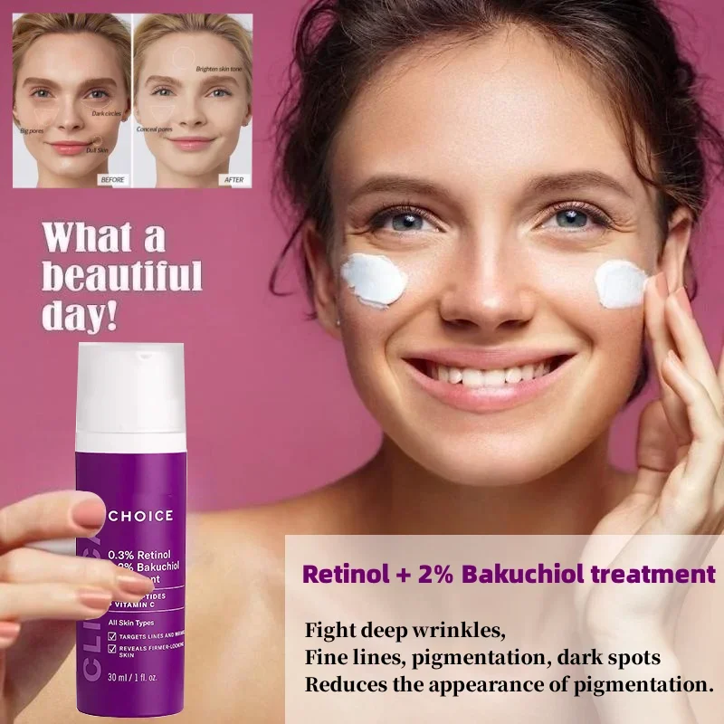 Retinol Bakuchiol Treatment Anti Aging Essence Wrinkles Skin