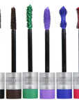 Waterproof 5D Mascara Quick Dry Blue,Purple, Gold, Black Long Eyelash Color Mascara