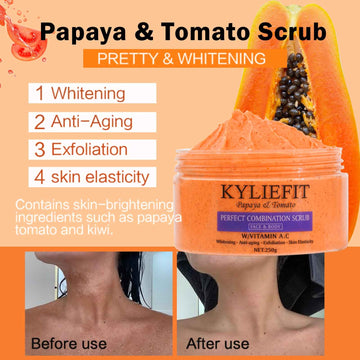 KYLIEFIT Papaya & Tomato Perfect Combination Scrub
