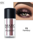 IMAGIC Metallic Glitter Eyeshadow P8 Fantacy Color