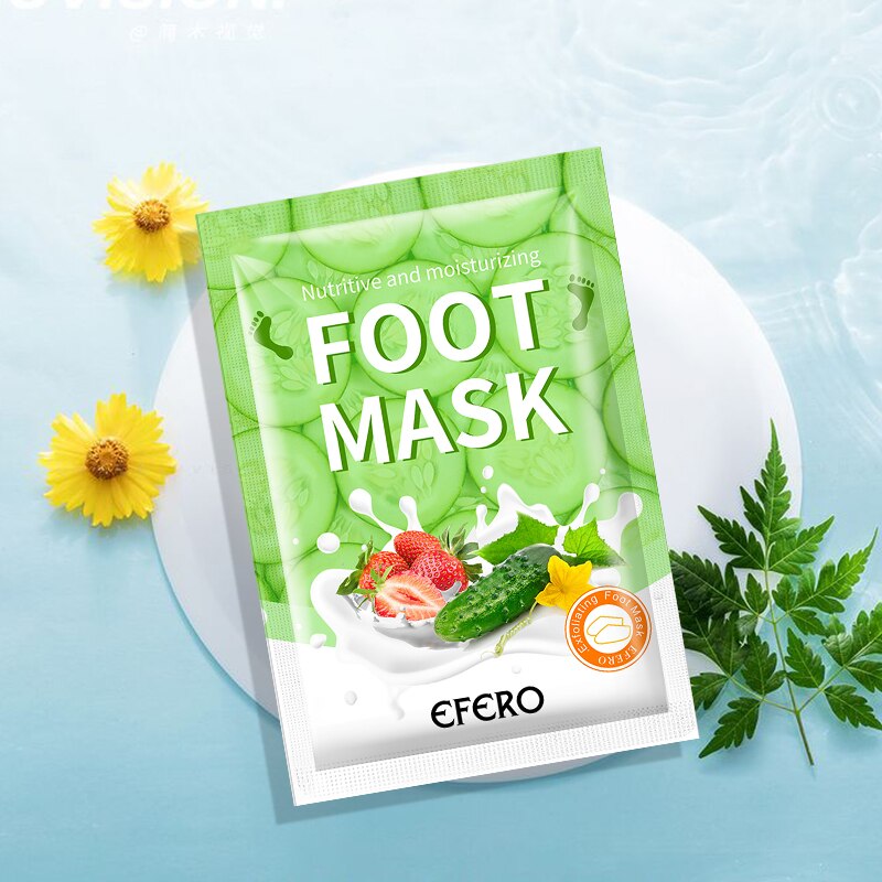 Efero Aloe Peeling Aloe Vera Foot Mask 2Pcs=1Pair