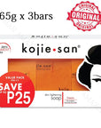 KOJIE SAN FACE & BODY SOAP 100g x3 and 65gx3 - ORIGINAL GUARANTEED