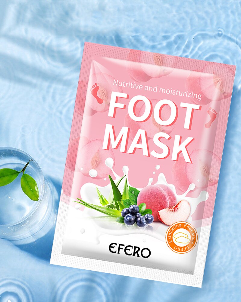 Efero Aloe Peeling Aloe Vera Foot Mask 2Pcs=1Pair