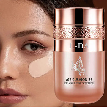 Butterfly Air Cushion BB Cream Lasting Powder Puff  Waterproof Makeup