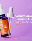 Day Glow Serum VITAMIN C Whitening Brighten Firming Skin  Delicate Skin Care 30ml- Free Shipping