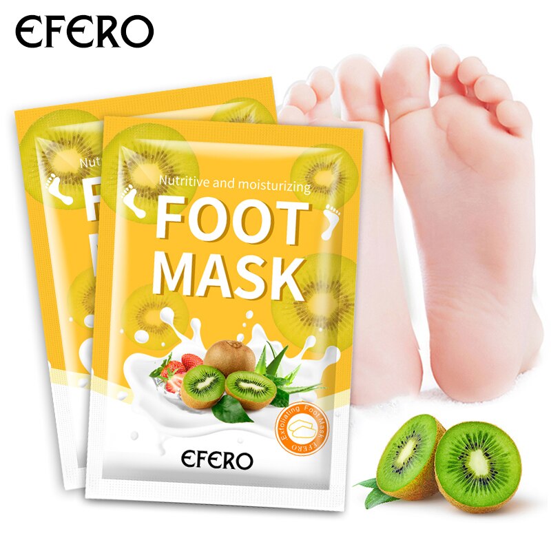 EFERO Exfoliating Foot Masks  2/3pairs