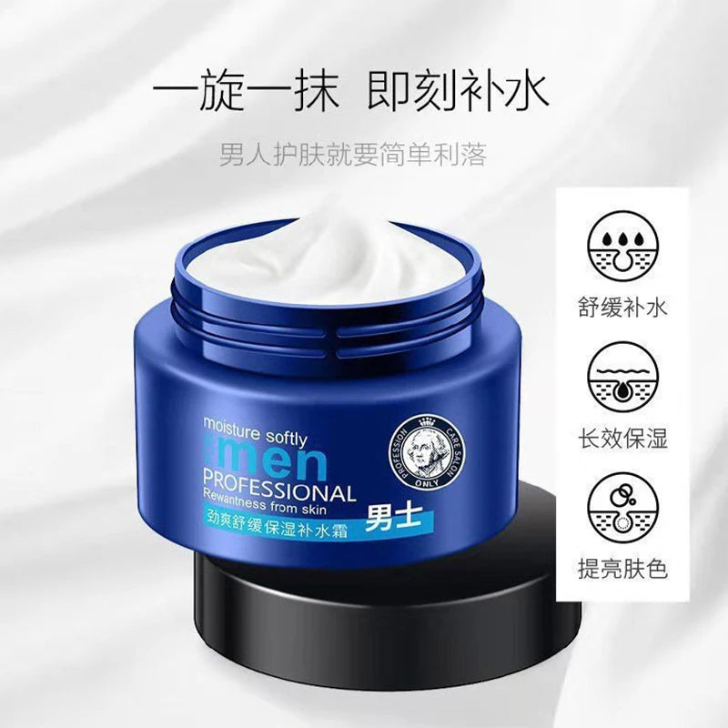 Men Moisturizing Face Cream Hydrating Oil Control Shrink Man Skin Care