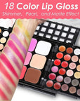 Professional Makeup Palette Sets Matte Shimmer Eye Shadow Combo Color 78