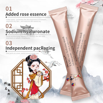 Discuss Me YANG Rose Hydrating Mask 12Pcs 2Boxes