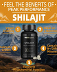 Powerful High Purity Shilajit Mineral Supplements Natural Organic Shilajit Erection Pill Improve Performance and Increase Size