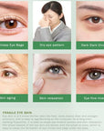 Eye Patches Collagen Gel for Dark Circles and Anti-Aging 60Pcs