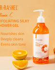 DR.RASHEL Vitamin C Exfoliating Shower Gel  Gently Cleanses Skin 500ml