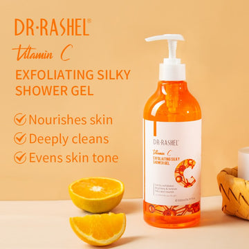 DR.RASHEL Vitamin C Exfoliating Silky Shower Gel 500ml