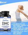 Magnesium Complex Capsules: Bone, Muscle, and Heart Health Supplement for Relaxation and Anxiety Relief