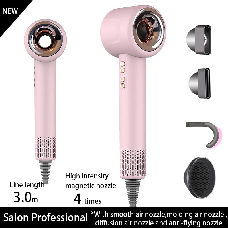 Leafless Hair Dryers Professional  Blow Dryer Negative Ionic Blow Hair Dryer For Home Appliance With Salon Style