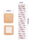 40pcs Waterproof Band-Aid Wound Dressing Patches Sterile Adhesive Bandage Wound Plaster First Aid Kit Supplies Gauze Tape A1581