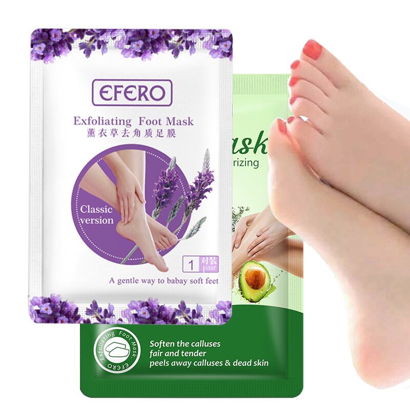 EFERO Exfoliating Foot Masks  2/3pairs