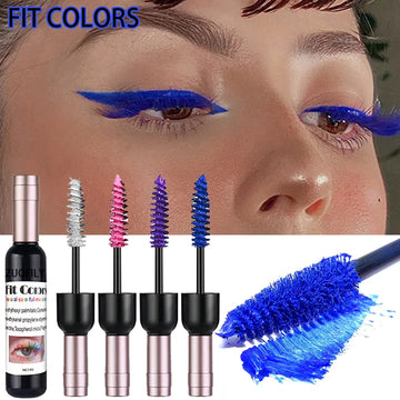 Hot Wine Bottle  Eyelash Mascara Waterproof Fast Dry Eyelashes Waterproof Blue Ink 8gm