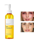 Makeup Remover Oil Facial Soothing Cleansing Oil Low Sensitivity Design Daily Makeup Remover for Face Eyes Lips and Other Places