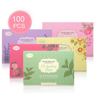 Portable Oil Blotting Sheets Facial Oil Control Face Skin Care Products For Men And Women