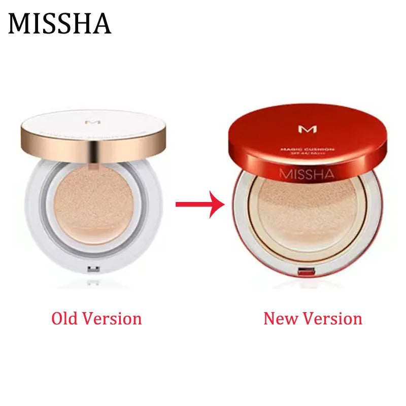 MISSHA M Magic Cushion Cream Sunscreen Foundation Concealer Whitening