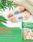 20pcs=2bags Foot Acupoint Detox Patch Relieve Stress Fatigue Foot Detox Pads Foot Health Plaster Feet Pain Relief Stickers A1142