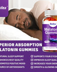 Melatonin Gummies Supplements - Helps Relieve Insomnia 10kg For Women and Men