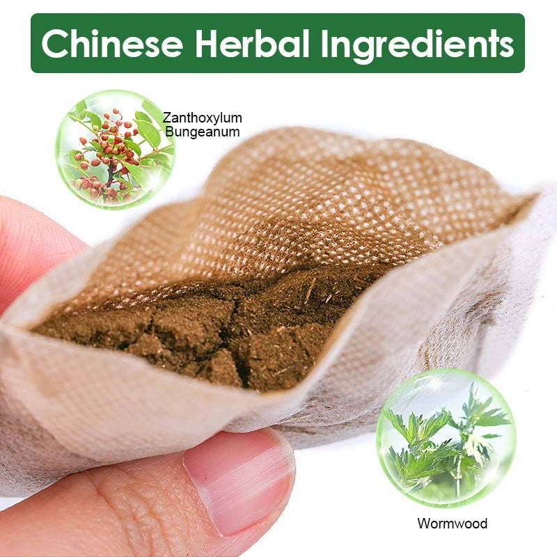 10pcs=1bag Herbal Foot Soak Bag, Sichuan Pepper Wormwood Foot Bath Bag Improve Blood Circulation Relax Body Spa Product W027