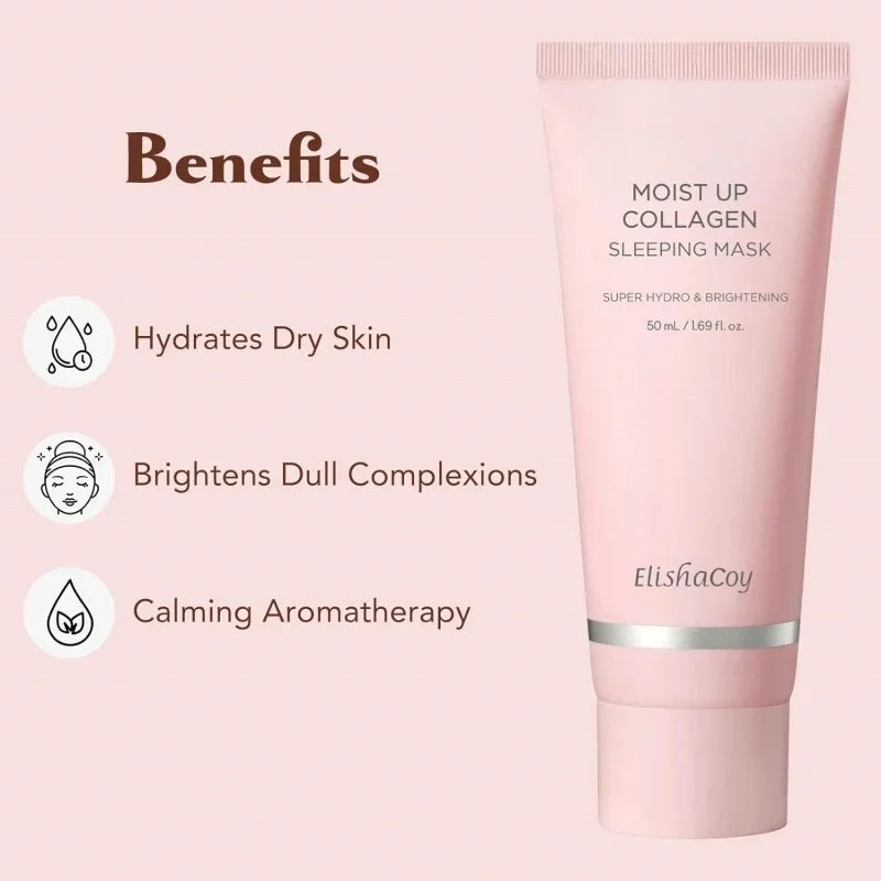 Moist Up Collagen Sleeping Mask Overnight Face Cream 50ml