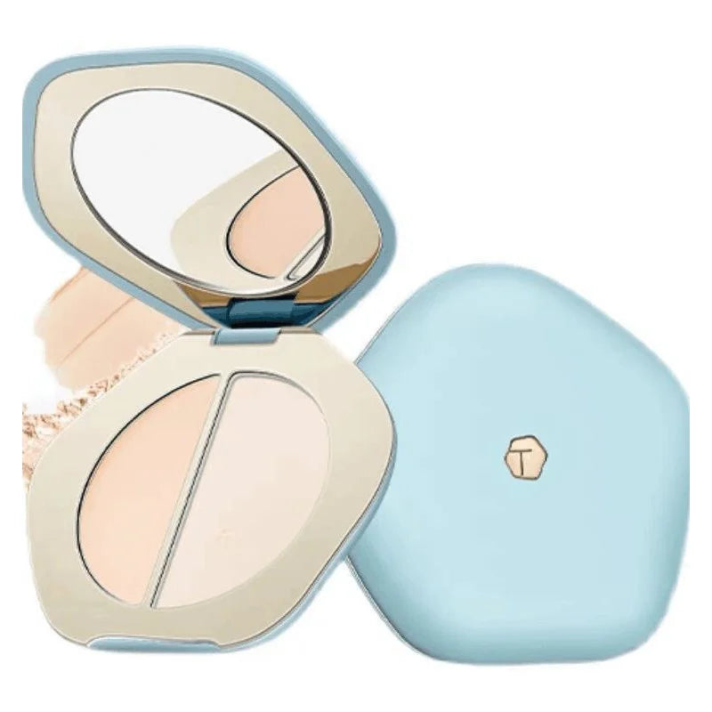 TIMAGE Master Soft Light Brighten Palette 2 Texture Highlighter Cream Matte Powder Dimensional Beauty Luxury Makeup Cosmetics