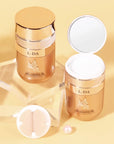 Butterfly Air Cushion BB Cream Lasting Powder Puff  Waterproof Makeup