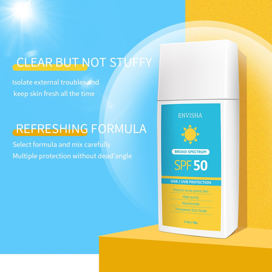 ENVISHA Beauty Health Body Sunscreen Cream SPF 48g