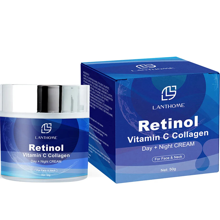 Retinol Professional Lanthome Whitening Collagen For Face Night and Day Reduces Wrinkles Lifting Brighten Moisturizing For Women