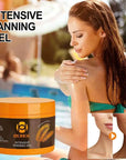 150g Brown Tanning Gel Natural Tanning Accelerator Cream For Outdoor Sun Dark Tanning Body Skin Care R9P1